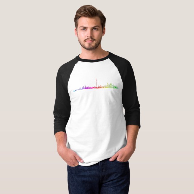 Camiseta Toronto Rainbow (Frente Completa)