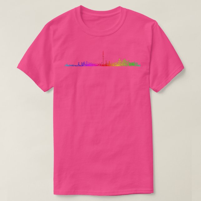 Camiseta Toronto Rainbow (Frente do Design)