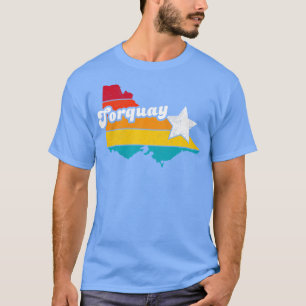 Camiseta Torquay Victoria Vintage afligiu Souvenir 2