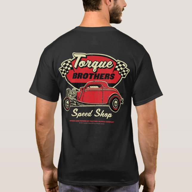 Camiseta Torque Brothers TB001 (Verso)