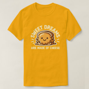 Camiseta Torrada de Queijo Fofa Sonhos Doces de Queijo