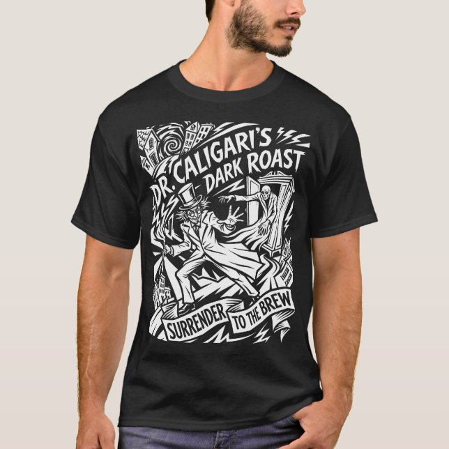 Camiseta Torrado Escuro do Dr. Caligari (Frente)