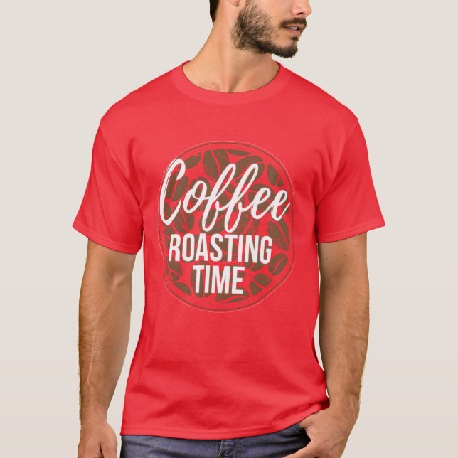 Camiseta Torrador de Café Torrefação de Café engraçado (Frente)