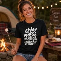 Torrador de Marshmallow Chefe Citação Branca Diver