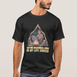 Camiseta Torrando marshmallows e minhas escolhas de vida