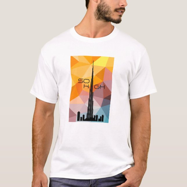 Camiseta Torre Burj Khalifa Dubai (Frente)