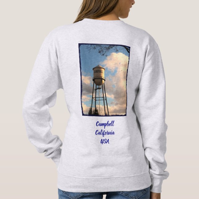 Camiseta Torre d'água Campbell CA (Verso)