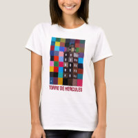 Torre de Hércules Pintura Abstrata por Alfred Fox