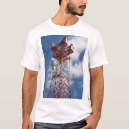 Camiseta Torre de telecomunicações micro-ondas