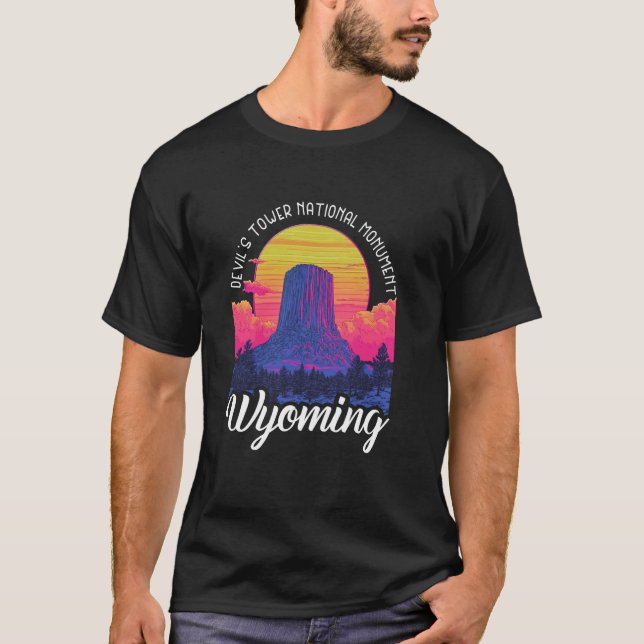 Camiseta Torre do Diabo Wyoming (Frente)