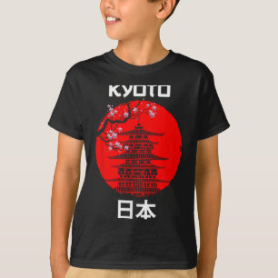 Camiseta Torre do Templo Sakura do Japão