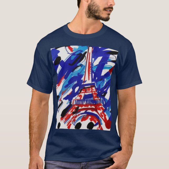 Camiseta Torre Eiffel (Frente)