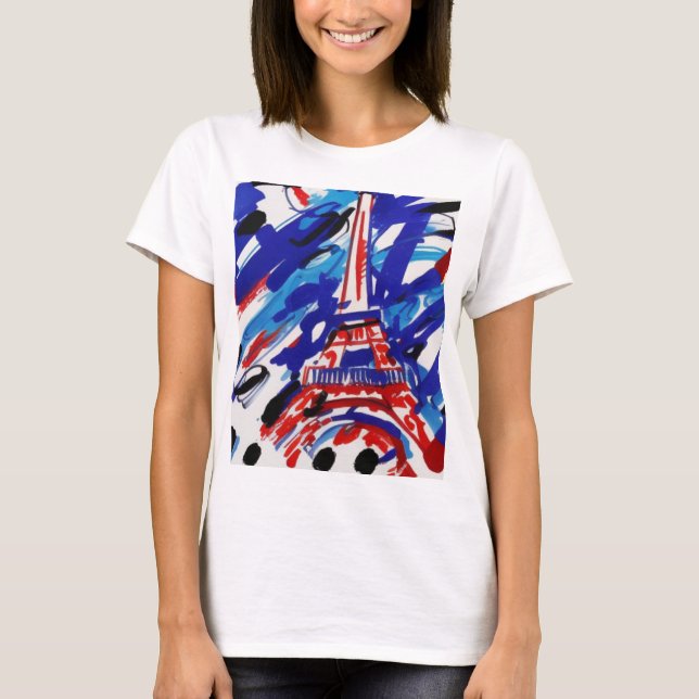 Camiseta Torre Eiffel (Frente)