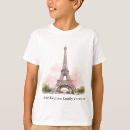 Camiseta Torre Eiffel Paris