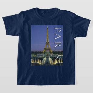 Camiseta Torre Eiffel   Paris, França