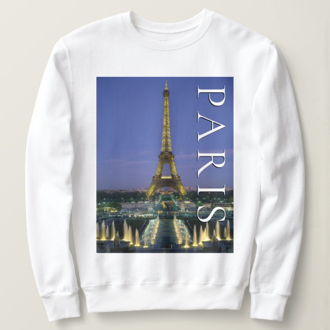 Camiseta Torre Eiffel | Paris, França (Frente do Design)