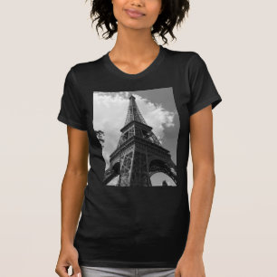 Camiseta Torre Eiffel Preta e Branca em Paris