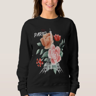 Camiseta Torre Eiffel Rosa Paris França Lembrança Francês