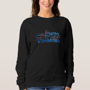 Camiseta Torre Galata Istambul Turquia Visitante Turco