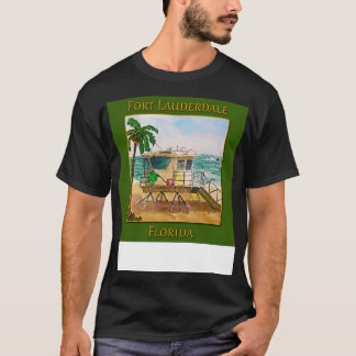 Camiseta Torre Lifeguard em Fort Lauderdale Florida TShirt