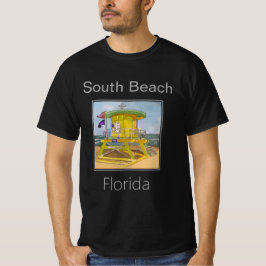 Camiseta Torre salva-vidas South Beach Green Round