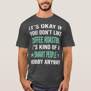 Camiseta Torrefação de Café de Hobby do Smart Pessoas