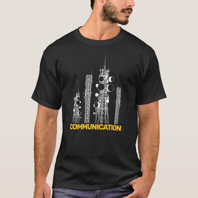 Camiseta Torres de comunicação (Frente)