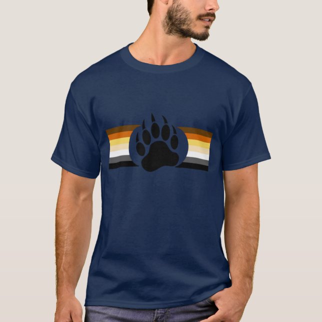 Camiseta Torres de Orgulho de Urso e faixas de Urso (Frente)