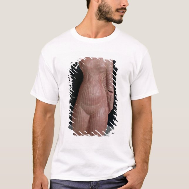 Camiseta Torso fêmea, provavelmente rainha Nefertiti (Frente)