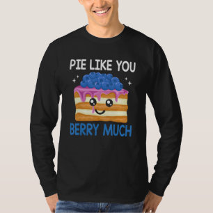 Camiseta Torta Como Mirtilo Muito Mirtilos Mirtilo