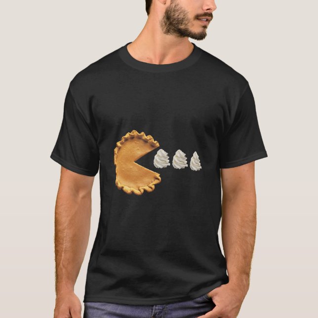 Camiseta Torta de Abóbora de Ação de Graças (Frente)