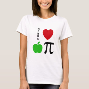 Camiseta Torta de Apple do amor dos nerd