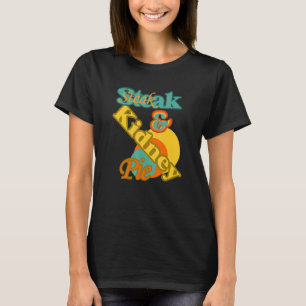 Camiseta Torta De Bife E Rim, Comidas Caseiras Do Reino Uni