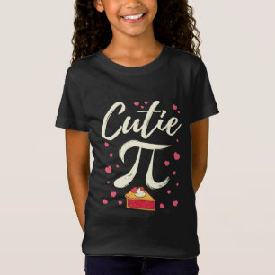 Camiseta Torta de Dia de os namorados Cutie Pi