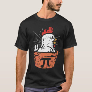 Camiseta Torta De Dia De Pi De Frango Matemática Geeka 314