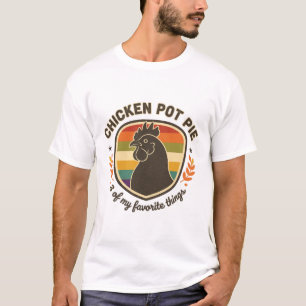 Camiseta Torta De Frango 3 De Minhas Coisas Favoritas