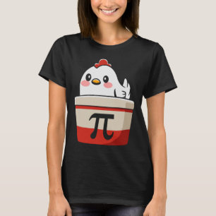 Camiseta Torta De Frango Engraçado Amante Da Matemática Pi