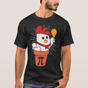 Camiseta Torta de Frango  Piada de Matemática Dia do Pi 14 