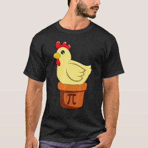 Camiseta Torta De Frango Pot Pi  Dia Divertido De Matemátic