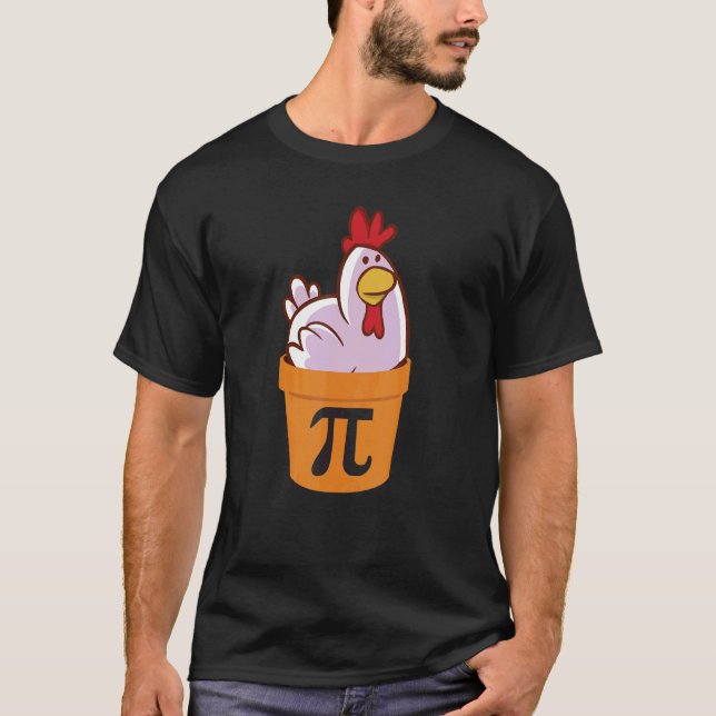 Camiseta Torta De Frango Pot Pi  Matemática 3 14 Dia Da Mat (Frente)