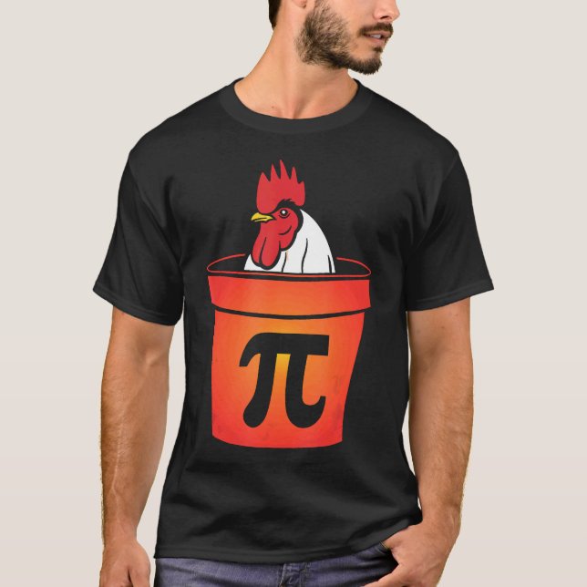 Camiseta Torta De Frango Torta Pi Matemática Torta (Frente)