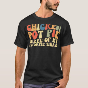 Camiseta Torta De Frango Três Coisas Favoritas Minhas