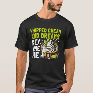 Camiseta Torta de Limão Key com Creme Chantilly e Sonhos