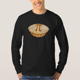 Camiseta Torta de Maçã Dia do Pi Símbolo de Matemática Prof
