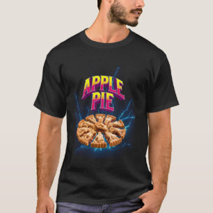Camiseta Torta de Maçã Meme Bootleg Estilo Rap Antigo 90s E