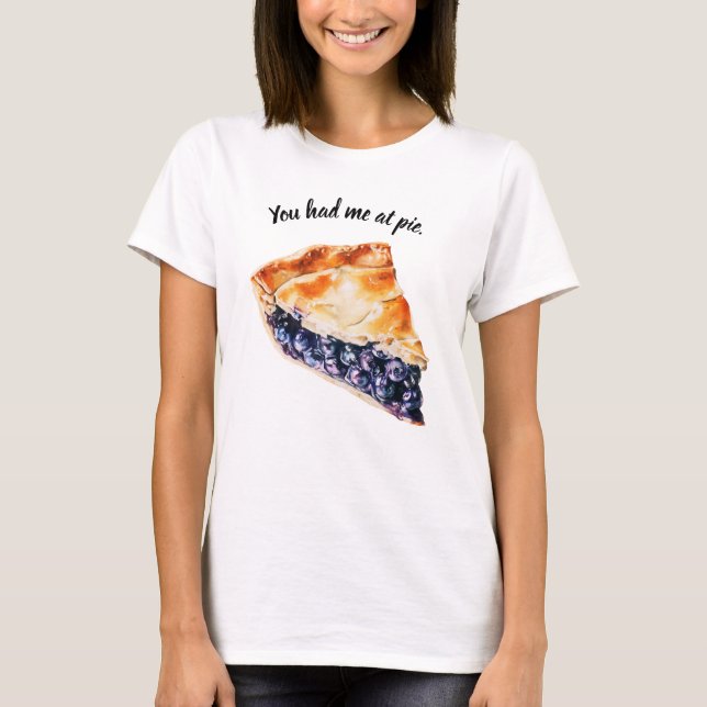 Camiseta Torta de Mirtilo (Frente)