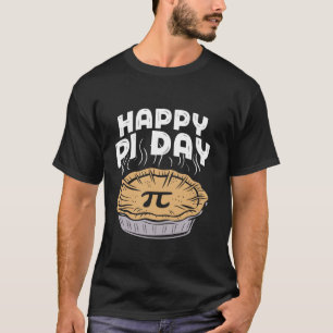 Camiseta Torta do Dia do Pi Feliz 3.14 Amante da Matemática