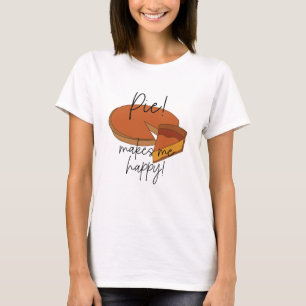 Camiseta Torta Me Faz Feliz 