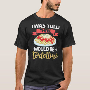 Camiseta Tortellini Sopa Queijo Salada Galinha Pasta Pesto 