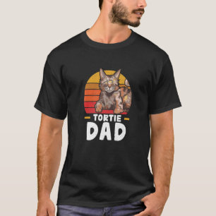 Camiseta Tortie Pai Incrível TortoisesInferno Gato Para Uma